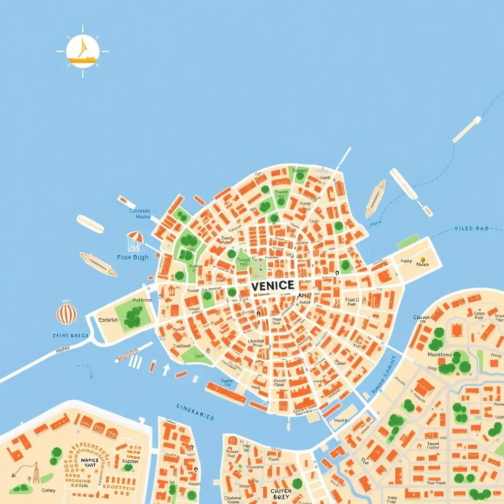 Mappa di Venezia: Una Guida Pratica ai Quartieri e Attrazioni