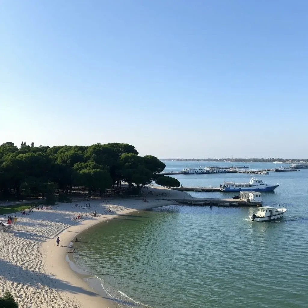 Punta Sabbioni: Spiaggia